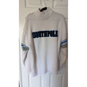 Southpole Authentic Collection Acrylic Embroidered Logo Sweater Top Mens XL